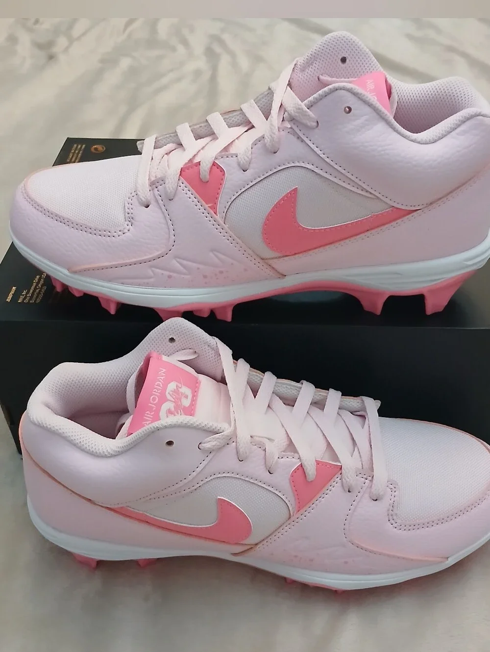 Air Jordan Stadium 90 Low TD Football Cleats Nike HQ0210-600 Mens Size 11 New